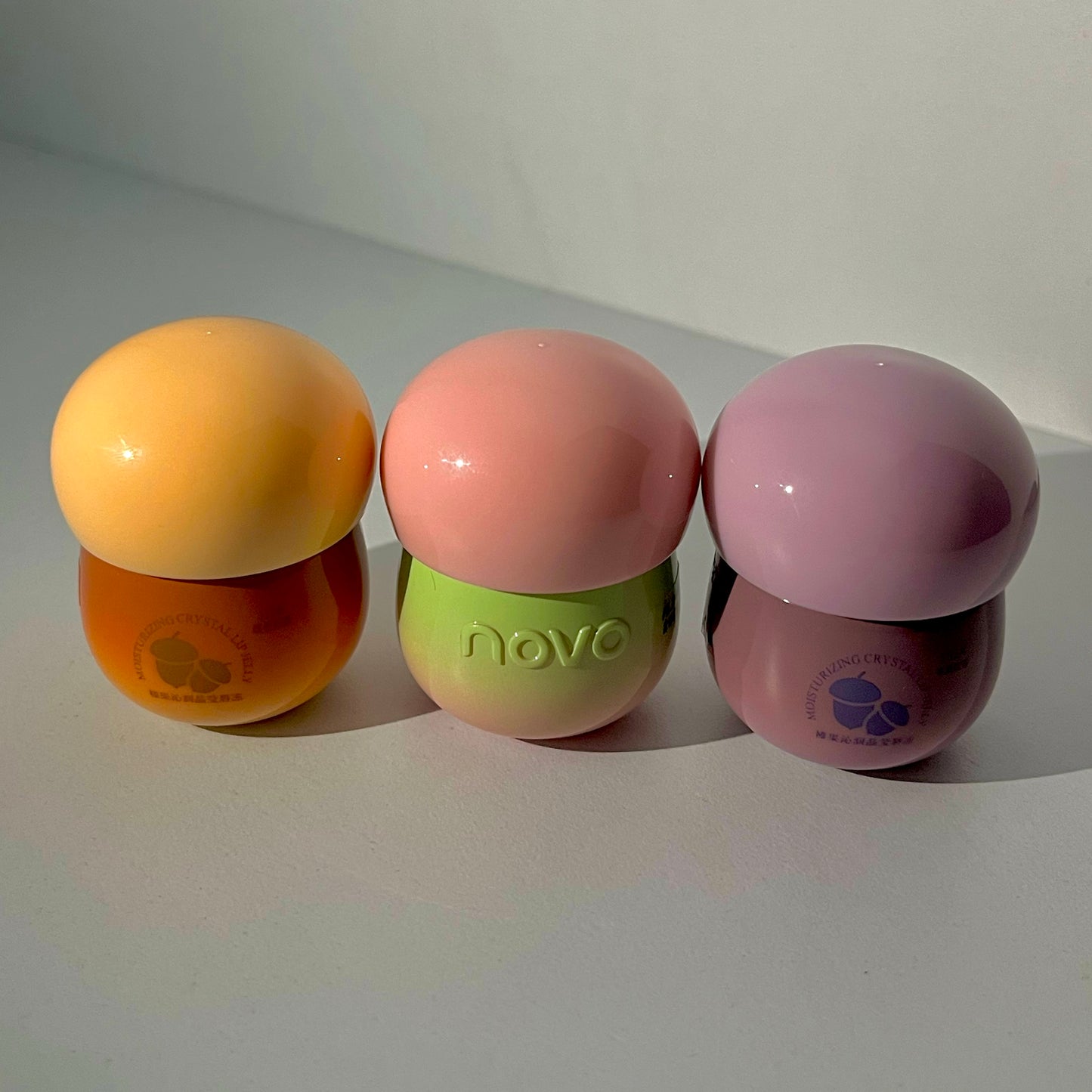 novo - lip jelly 4 colores