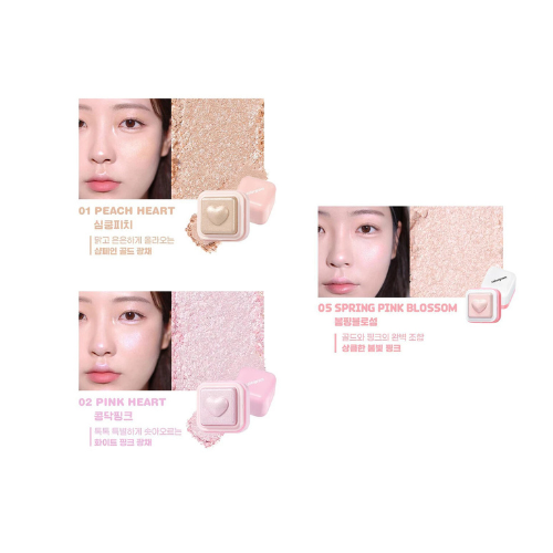 colorgram - milk bling heartlighter