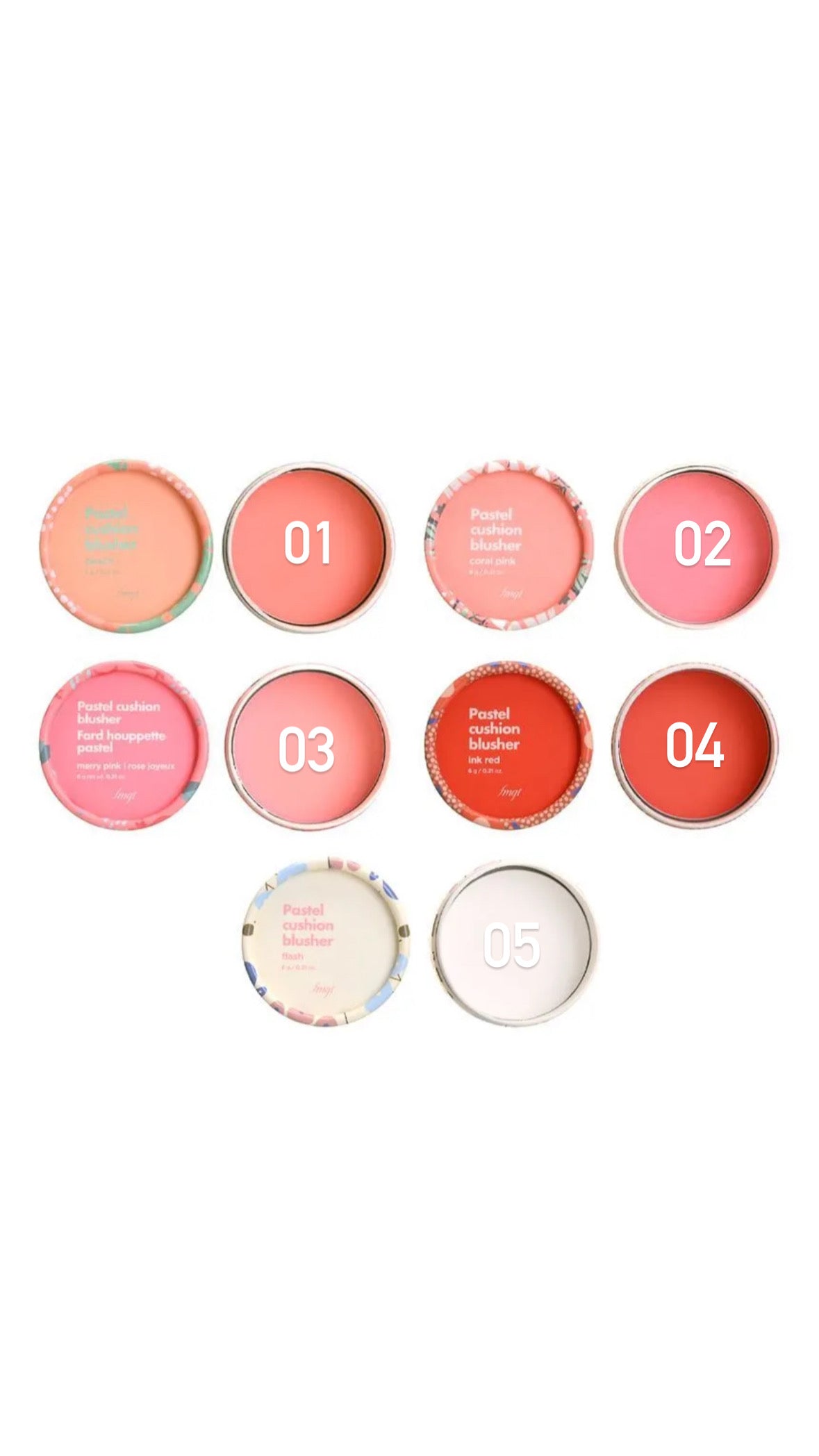 the face shop - rubor pastel cushion