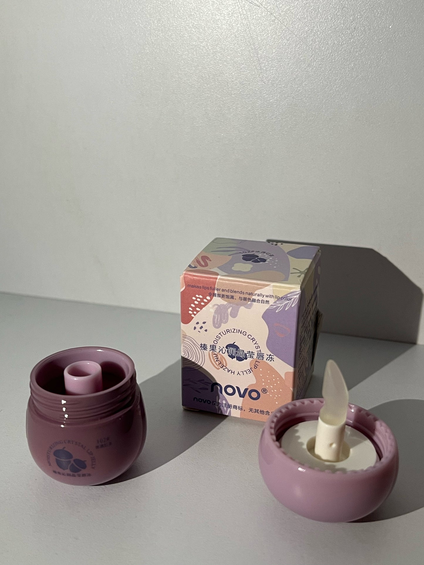 novo - lip jelly 4 colores