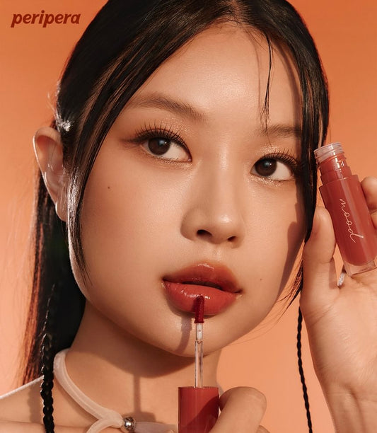 peripera - ink mood glowy tint Honey K-ookie Collection 🤎